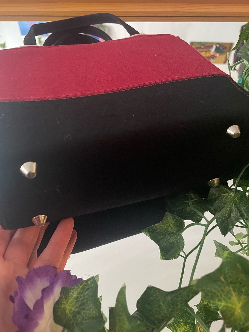 Color Block Handbag - Picture 4 of 9